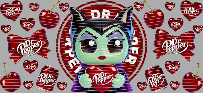 16oz Disney style-D-1833